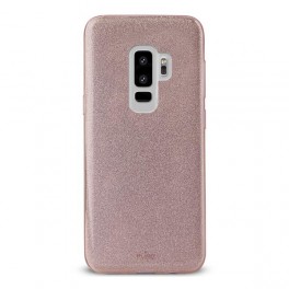 Puro Cover PC+TPU Shine per Samsung Galaxy S9+ 6 2  Oro Rosa