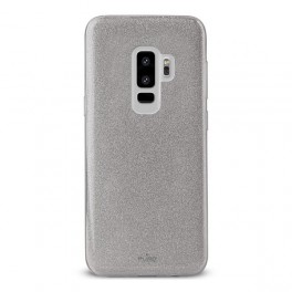Puro Cover PC+TPU Shine per Samsung Galaxy S9+ 6 2  Argento