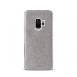 Puro Cover PC+TPU Shine per Samsung Galaxy S9 5 8  Argento
