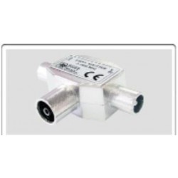 TRIS TV  2 SPINE 1 PRESA ADATTATORE INDUTTIVO DA PRESA TV A 2 SPINE TV Ø 9,5MM