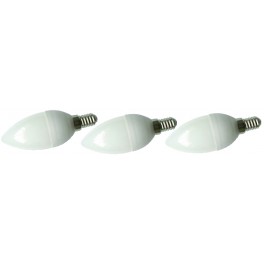 KIT 3 OLIVA LED 4,5W E14 L CAL 