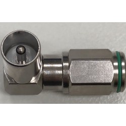 CONNETTORE IEC MASCHIO  90°MASCHI VERDE conf  25pz