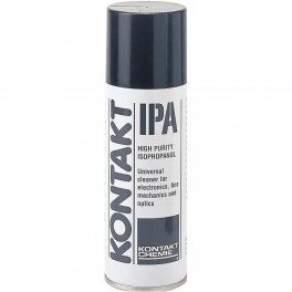 SPRAY KONTAKT IPA B 200ML ISOPROPANOLO Alcol isopropanolo estremamente puro per la pulizia professionale dei vetri ottici  Lo sp