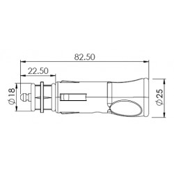 SPINA ACCENDISIGARI PER AUTO/C 
