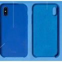 Puro Cover in Silicone Liquido con interno in microfibra per iPhone 6/6s/7/8 4,7   Blu