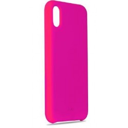 COVER IN SIL LIQUIDO IPHONE6/6s/7/8 ROSA interno in microfibra per iPhone 6/6s/7/8 4,7 