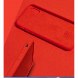 Puro Cover in Silicone Liquido con interno in microfibra per iPhone 6/6s/7/8 4,7  Rosso