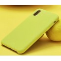 Puro Cover in Silicone Liquido con interno in microfibra per iPhone 6/6s/7/8 4,7  Giallo