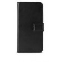 Puro Cust Ecop  Wallet Case  HUAWEI P20 Lite Flip w/Oriz+3Vani+Tasca Bancon+StandUp+Ling  Magn BLK