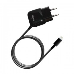 Puro Mini Carica Batterie Da Viaggio Apple Lightning 1a Mfi Nero