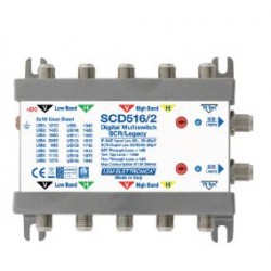 Multiswitch passante 5 cavi 1 derivata IF SAT   TV   Terr   7dB   Programmabile