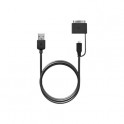 Puro Cavo UsB   micro Con Adattatore Mic RO   apple Integrato 1a Per Ricarica E