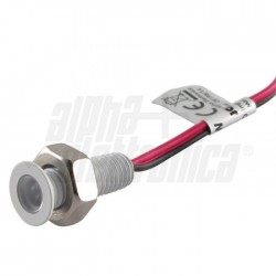 MINI SPOT LED 12V ACCIAIO BIAN 