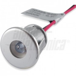 MINI SPOT LED 12V PLAS SILVER 