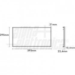 PAN LED30X60 6000K 20 36V COR COST 