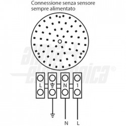 PLAFONIERA LED 16W IP44 D30CM 