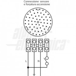 PLAFONIERA LED 16W IP44 D30CM 
