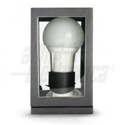 SUPPORTO PER LAMPADA GRIGIO IP 