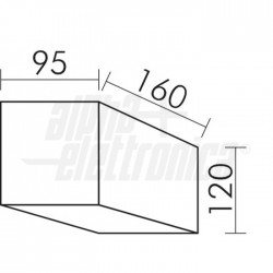 SUPPORTO PER LAMPADA GRIGIO IP 