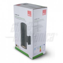 SUPPORTO PER LAMPADA GRIGIO IP 