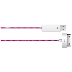 CAVO APPLE DOCK  USB 1M LED VIOLA 