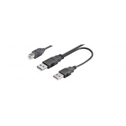 CAVO USB2 0 DUAL POW A M X2    