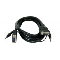 CAVO VGA M  M 2M CON CAVETTO S 