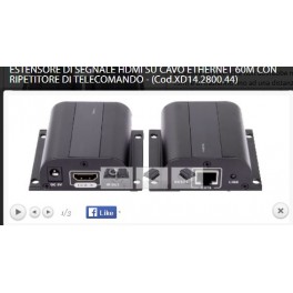 EXTENDER  HDMI  RJ45  C/TLC 50M XDOME 1080P XDOME