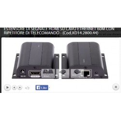 EXTENDER  HDMI  RJ45  C/TLC 50M XDOME 1080P XDOME