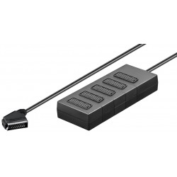 Ciabatta scart  Splitter scartbox 5 vie