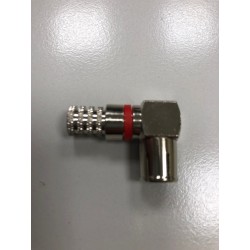 CONN TV MASCHIO 90°AVVITARE CAVO 5 mm