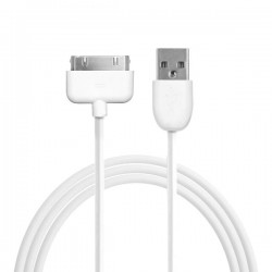 Puro Cavo Apple Ipod/iphone/ipad1mt Bianco