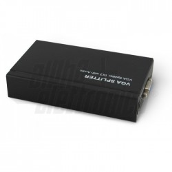 Splitter video VGA con audio da 1 a 2 