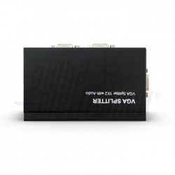 Splitter video VGA con audio da 1 a 2 