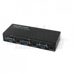 Splitter video VGA con audio da 1 a 4 