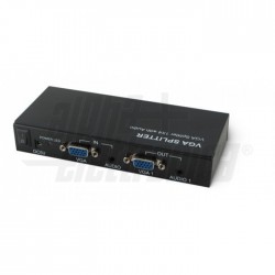 Splitter video VGA con audio da 1 a 4 