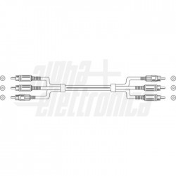 CAVO 3 SP RCA/3 SP RCA 5m 