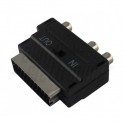 ADATTATORE  SCART IN OUT 