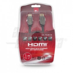 CAVO HDMI SP/SP 1m HIGH SPEED BLISTER