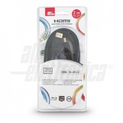 CAVO HDMI M/M 2 METRI blister