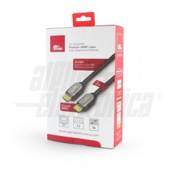 CAVO HDMI M/M 2 METRI OFC 4K 18GBPS blister