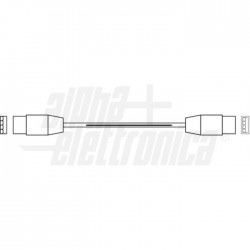 CAVO SP USB A PR USB A 2 0 5m NERO POLYB PROLUNGA USB 5  METRI