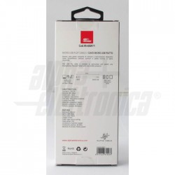 CAVO USB A MICROUSB M/M 1 m NERO