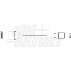 CAVO SP USB C SP USB A 3 0 1m NERO PB 