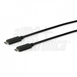 CAVO 2xSP USB C 1m NERO POLYBAG 