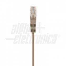 CAVO UTP CAT5E 2,0M SP SP RA/C GRIGIO 
