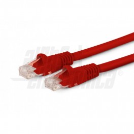 CAVO UTP CAT6 3,0M SP SP RA/CO Cavo di rete Patch in Rame Cat  5e Rosso U/UTP 3m