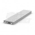 Profilo allum  piatto 14mm x 2mm pr/pz 