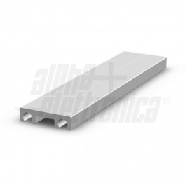 Profilo allum  piatto 14mm x 2mm pr/pz 