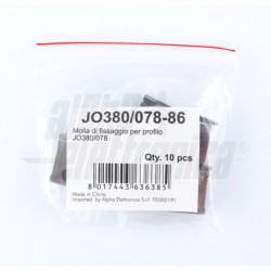 Molla fissaggio per profilo 078 